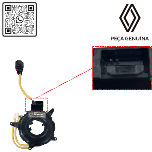 RN 41250R 255541250R CINTA CONTATOR ROTATIVO AIR BAG KWID 3